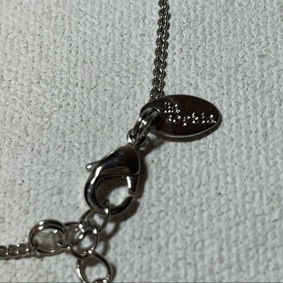 Lia Sophia silver and gold medallion ankle bracelet - Picture 2 of 6